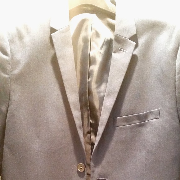 Mens H&M Skinny Fit Suit Blazer Navy Blue - Picture 1 of 3